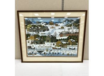 Large Signed And Numbered Charles Wysocki Print