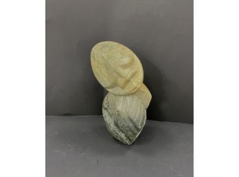Carved Stone Figure Signed By Artist