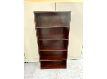 HON Mahogany Five Shelf Bookcase Lists At $1378