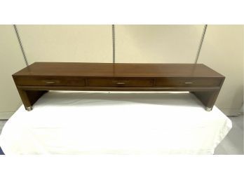 Mid Century Low Table By Willets With Dovetailed Construction