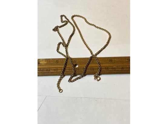 14K Gold Necklace Weighing 14 Grams