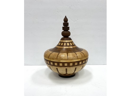 Exceptional Turned Wood Vessel