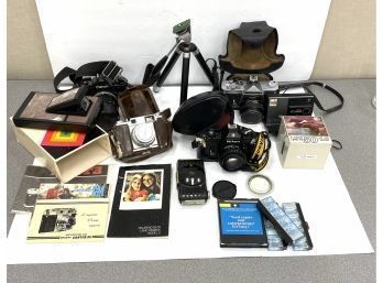 Vintage Cameras And Photography Equipment