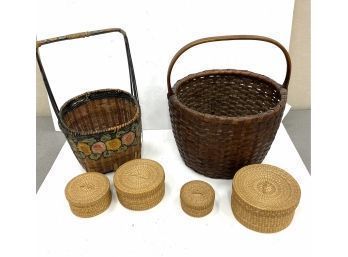 Vintage Antique Baskets