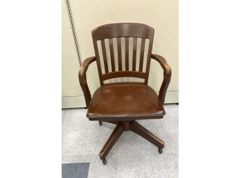 Vintage Courtroom Style Chairs