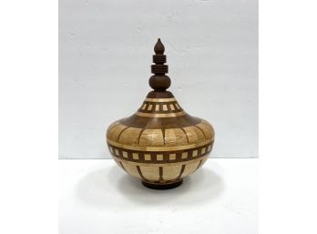 Exceptional Turned Wood Vessel