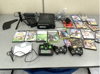 Xbox 360 With Extras And Games