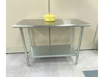 Industrial Style Stainless Steel Kitchen Work Prep Table