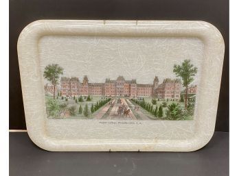 Vintage Vassar College Tray