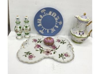 Vintage And Antique Porcelain Including Wedgwood Limoges German