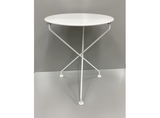 Labelled Blot Galland Made In France French Metal Bistro  Table
