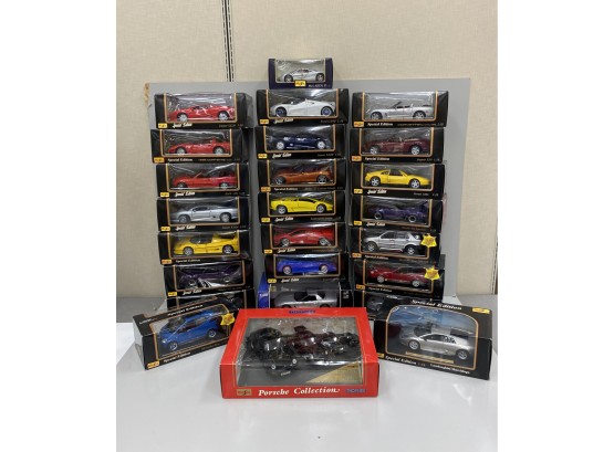 Collection  Diecast Model Cars By Maisto