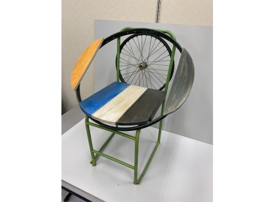 Bicycle Wheel Furniture Chair