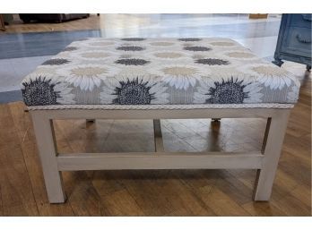 Gorgeous Upholstered Coffee Table Or Ottoman
