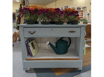 Charming Newly Refinished Planter/Potting Bench