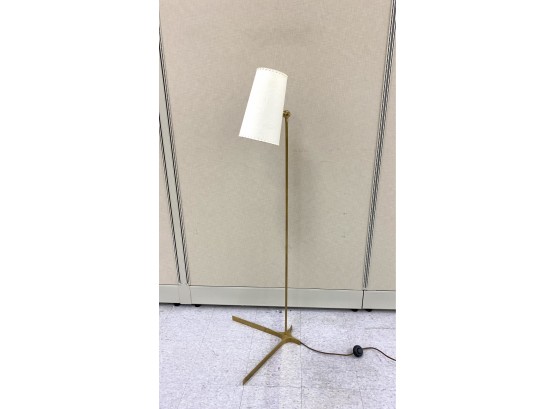 ARPONT Modern Floor  Lamp With Parchment Shade Retail $1099
