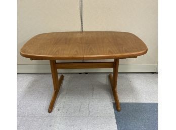 Mid Century Danish Modern Style Table Labelled SKOVBY