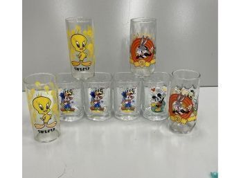 McDonalds Disney Glasses Together With Tweety And Bugs Bunny Glasses