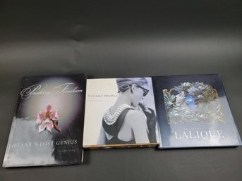 Three Coffee Table Books -  Tiffany And Lalique