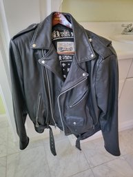 Open Road Leather Jacket-  Large
