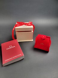 Authentic Omega Watch Box With Instructions