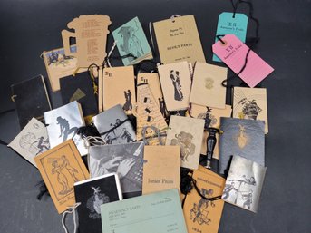 Dance Cards - Large Collection 1933-34 - Ephemera X 29