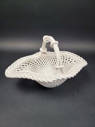 Ardalt Corda Baroque 4469 Italy White Handmade Custom Piece Basket