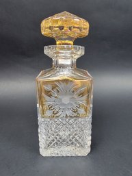 Nolan Miller (?) Decanter NOTE:  Stopper Is Chipped - See Pictures