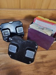 View Master Lot Wih Cards