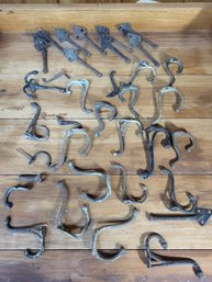 Lot Of 35 Vintage Hanger Hooks