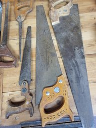 Lot Of 5 Hand Saws