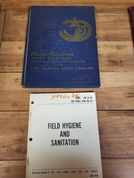 Vintage Military Yearbook And Field Manual