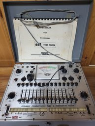 Vintage Tube Tester Electronics Tester