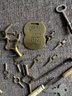 Lot Of Assorted Pocket Watch Keys And Misc. Lot Of Assorted Pocket Watch Keys And Misc.