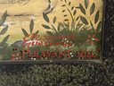Folk Art 'Pleasant Hill' Signed Lower Right Gurshin 1983 Overall: 33.5'x28'