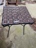 Outdoor Table With Tile Top 26' Square & 30'  Tall