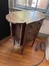 Sewing Stand With Lift Top & 3 Drawers, Poor Condition, 26' Wide X 14' Deep X 29' Tall