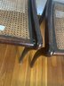 Lot Of (4) Cane Seat Side Chairs, One With Arms, Poor Condition
