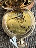 Elgin Pocket Watch, Gold Plated - Not Gold Elgin Pocket Watch, Gold Plated - Not Gold, Would Tight - Not Working, Dial 1.25'