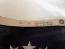Lot Of (2) Sterling Anchor & Stars American Flags
