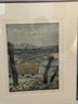 Matted & Framed Print 'House Near Twoltapue' Signed Lower Right, 6/35, 16'x19.5'