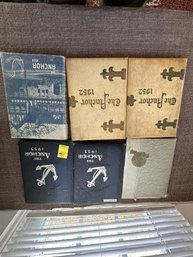 Anchor Year Books (6 Books) - 1951, 1952, 1953, 19 Anchor Year Books (6 Books) - 1951, 1952, 1953, 1954