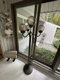 Lot Of (2) Floor Lamps, Street Light Style,  69' Tall