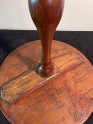 Candlestand With Repaired Base Top 20'  Diameter & 24' Tall