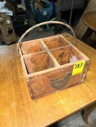 Wooden Box With Handle