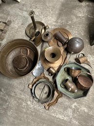 Large Lot Of Assorted Copper Items
