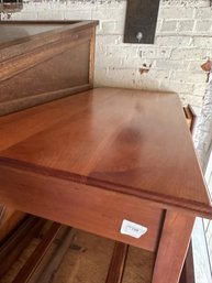 Modern 3-Drawer Cherry Desk; R. Lavoie Essex CT