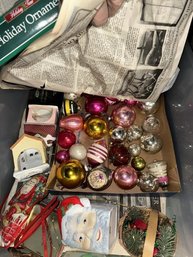 12 Totes Of Christmas Items