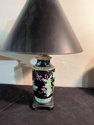 Modern Asian Table Lamp With Shade