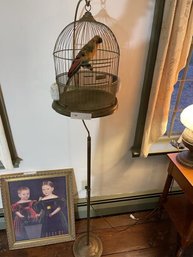 Bird Cage With Stand 65' Tall